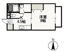 ウヴリールの間取り画像