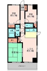 ガーデンシティ金沢文庫の間取り画像