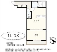 CARO志木の間取り画像