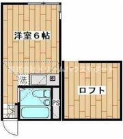 京急本線 横須賀中央 徒歩5分 貸アパートの間取り画像