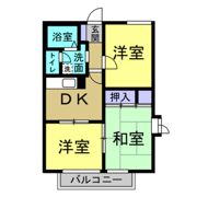 ラフォーレ柊の間取り画像