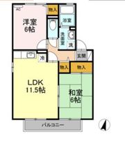 セレーノ・今保 A棟の間取り画像