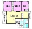 ブライム グッドウェイブ Vの間取り画像