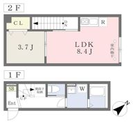 AJ南行徳の間取り画像