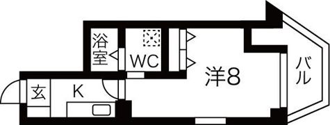 千里山イーストの間取り画像