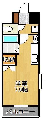 アルテハイム門司駅前の間取り画像