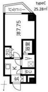 MAXIV西大島DUEの間取り画像