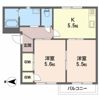 ドミール竹原の間取り画像