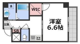 グランエクラ大今里南IIの間取り画像