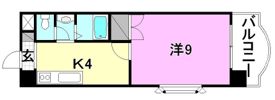 ロイヤルアネックス宮西の間取り画像
