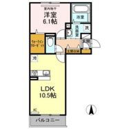 Merveille A棟の間取り画像