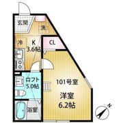 シュヴァルクラジュー横浜鴨居の間取り画像