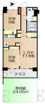 日神パレステージ武蔵関の間取り画像