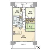 パークシティ南千里丘レジデンスA棟の間取り画像