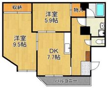 プレアール若園の間取り画像