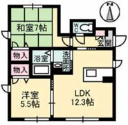 ラフィネ芳泉の間取り画像