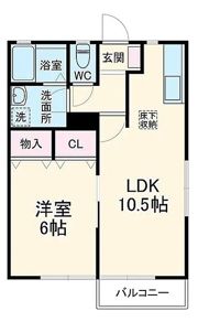 Casa古庄の間取り画像