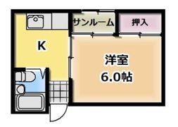 ラフィーヌ太子橋の間取り画像