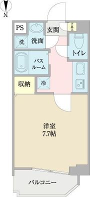 アトネス1604の間取り画像