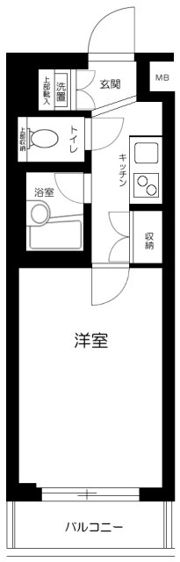 ルーブル西馬込壱番館の間取り画像