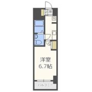 SERENiTE本町refletの間取り画像