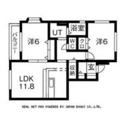 ポプラールAの間取り画像