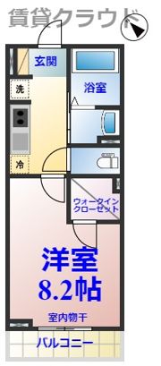 スピネルNKの間取り画像
