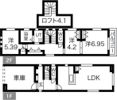 守山区大森1丁目戸建の間取り画像