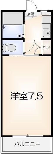 ヴェルメゾンツインの間取り画像