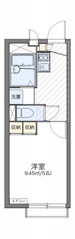 レオパレスドゥ リジェールの間取り画像