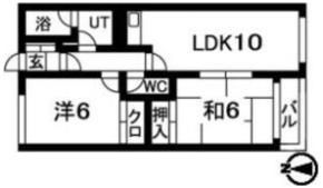 アーバンライフⅢの間取り画像