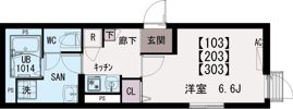 イクシオ六月の間取り画像