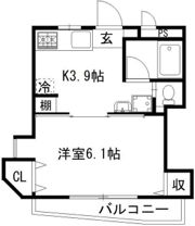 徳丸コーポの間取り画像