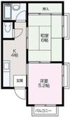 グリーンヒルズの間取り画像