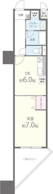 アプライズ西長堀の間取り画像