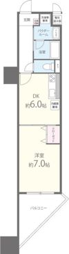 アプライズ西長堀の間取り画像