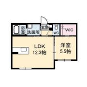 アブニール Tの間取り画像