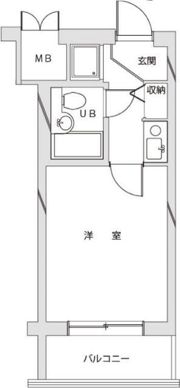 ライオンズテラス武蔵小金井の間取り画像