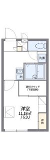 レオパレス一休寺道の間取り画像
