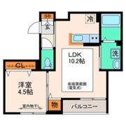 パセオプラシード泉中央の間取り画像