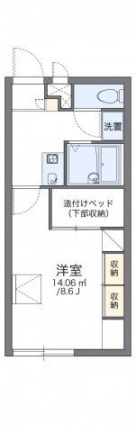 レオパレスグリスィーニヤの間取り画像