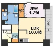 SunSunなんば弐番館の間取り画像