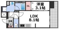 C.COLORⅢの間取り画像