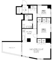 東光苑マンションの間取り画像