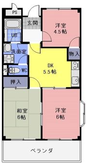 Limpia末広の間取り画像
