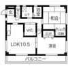 サンピュアSPACEの間取り画像