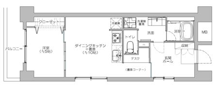 プライムアーバン目黒リバーフロントの間取り画像