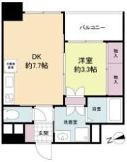アリス・マナーガーデン谷町の間取り画像