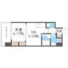 プレジオ江坂Ⅱの間取り画像
