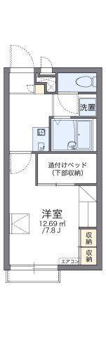 レオパレス前田Ⅱの間取り画像